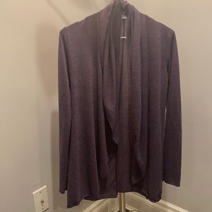 Purple lightweight cardigan (size small)